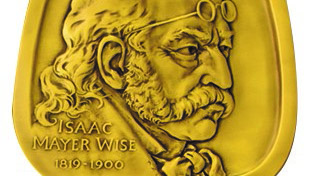 Isaac Mayer Wise medal from the Skirball Museum in Cincinnati 